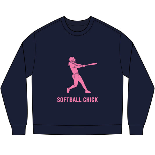 Softball Chick - long sleeve