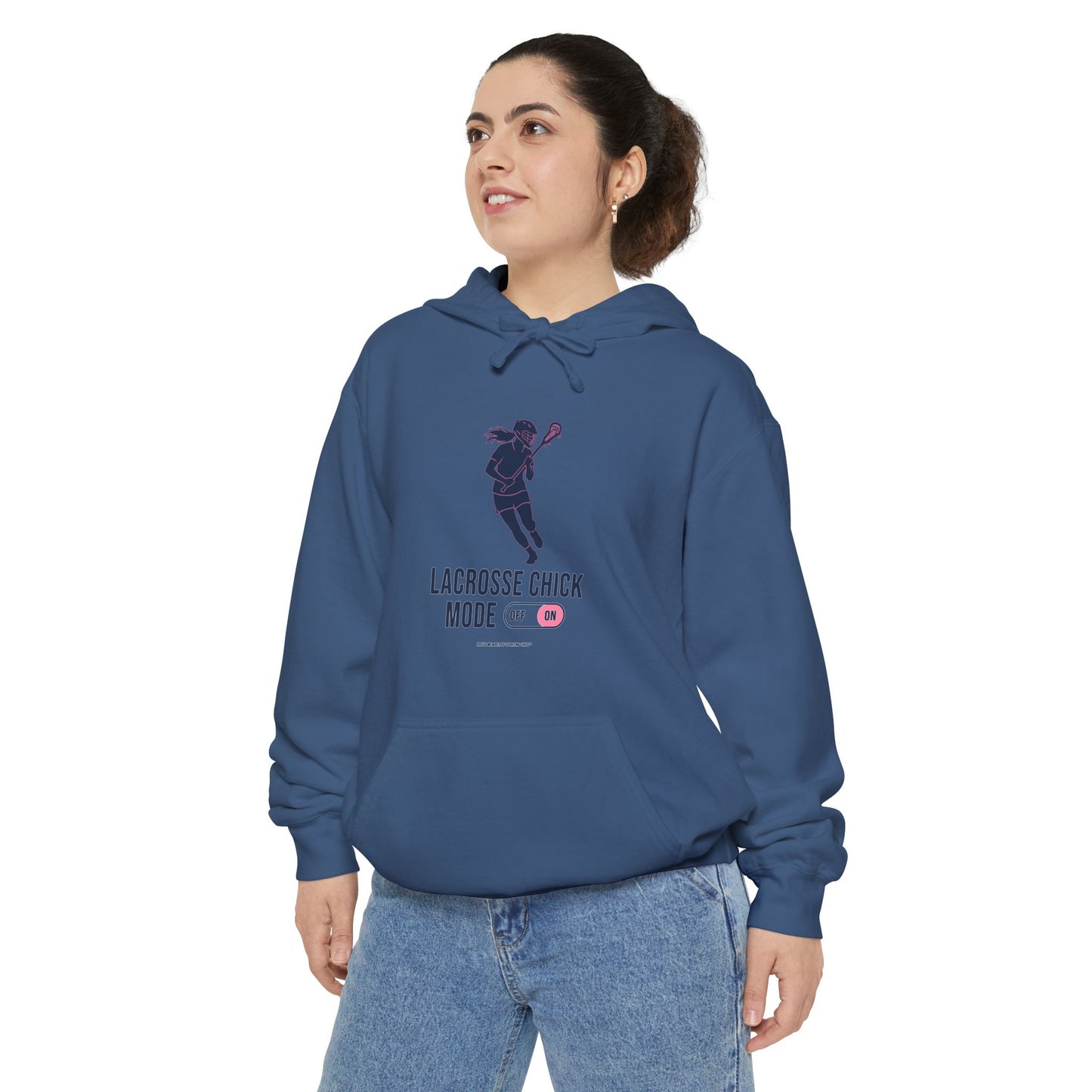 Lacrosse Chick Mode - Hoodie