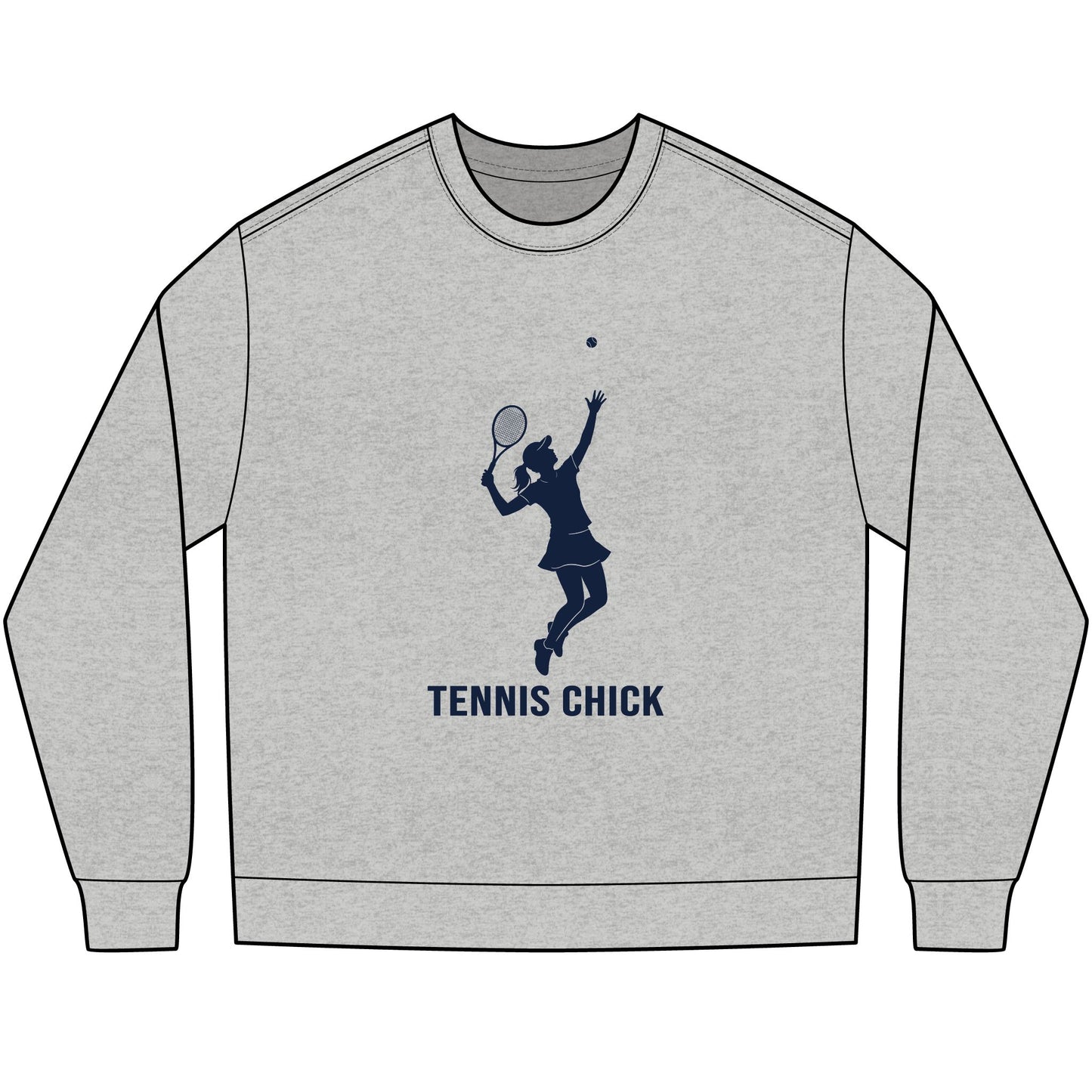 Tennis Chick - long sleeve