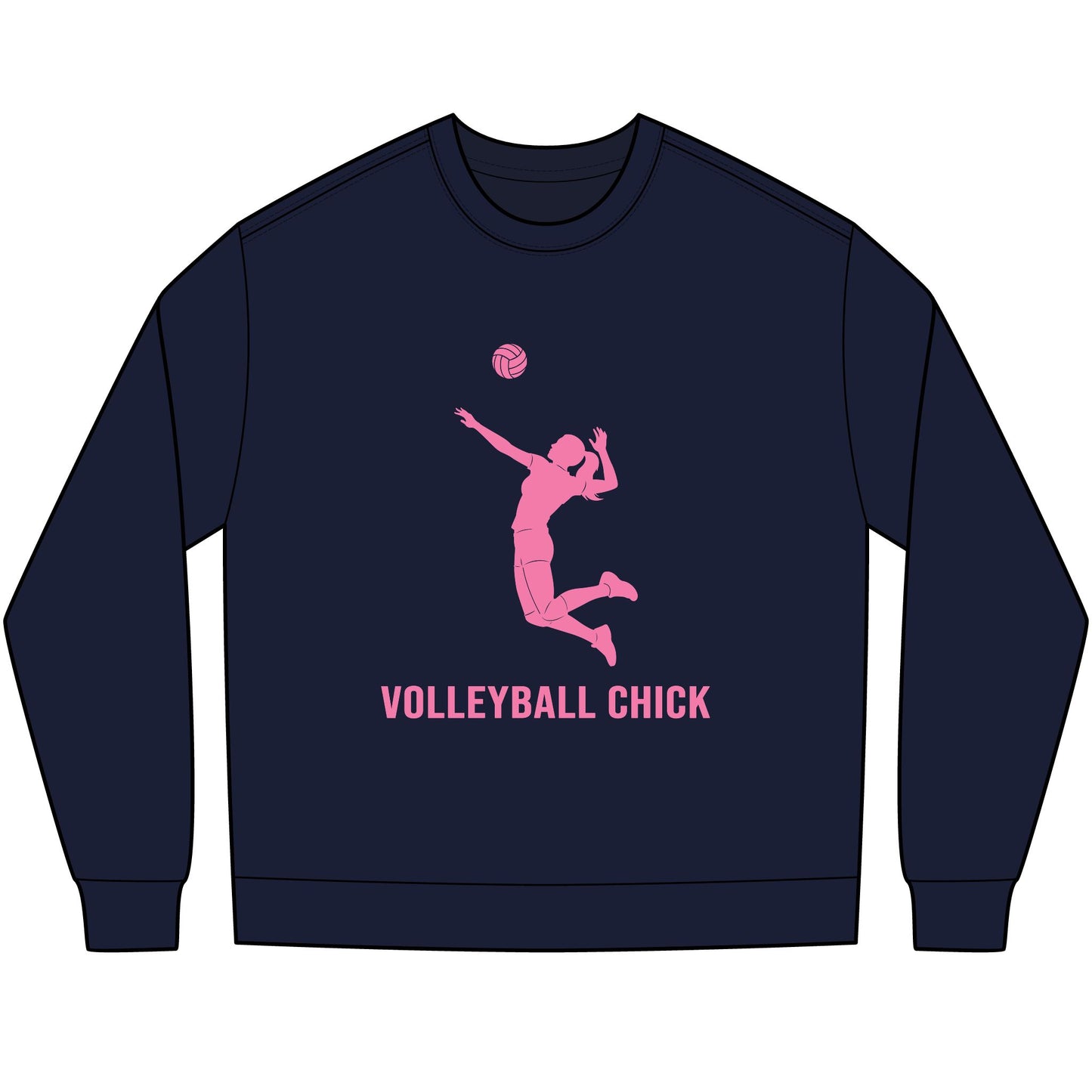 Volleyball Chick - long sleeve