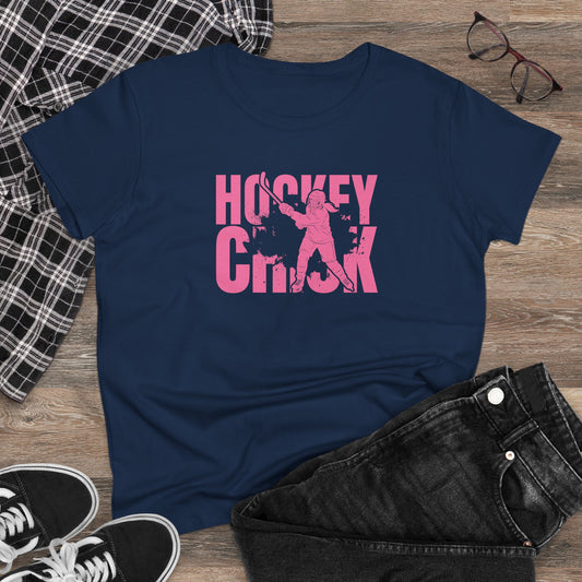 HOCKEY CHICK BLAST - Hockey T shirt