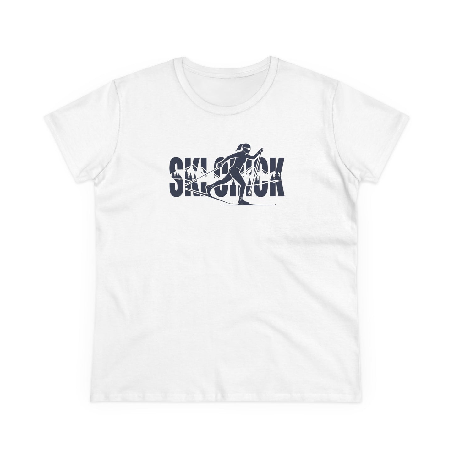 SKI CHICK - Cross Country Ski T
