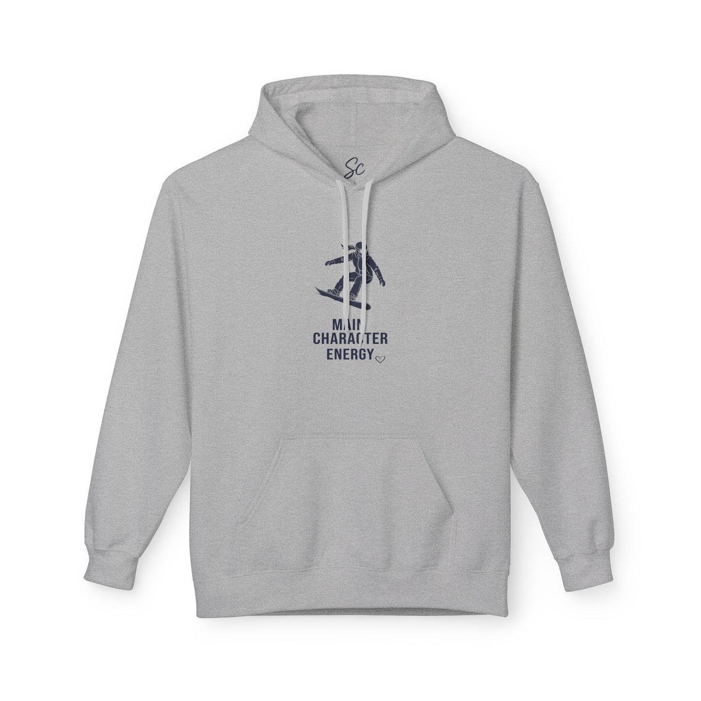 Main Character Energy - Snowboard Hoodie