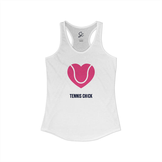 Love - Tennis Racer Back Tank