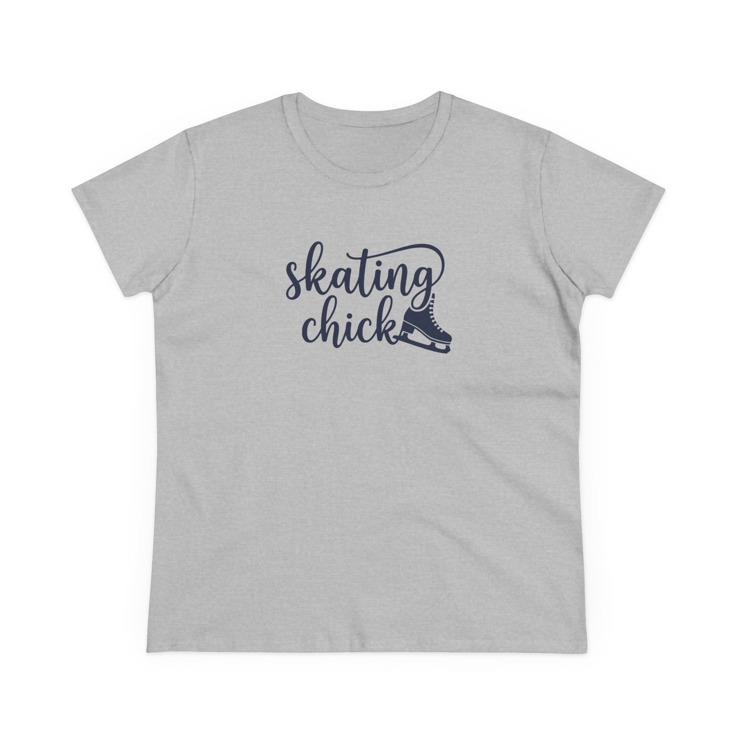Skating Chick (script) - Skating T shirt