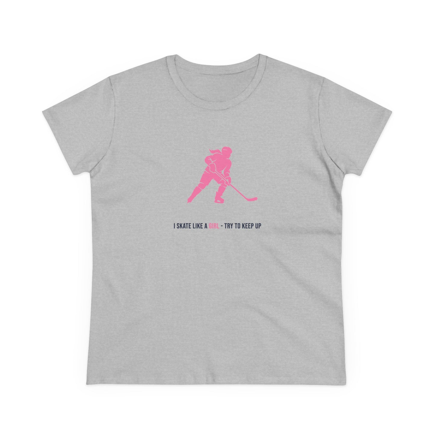 I skate like a girl - Hockey T shirt