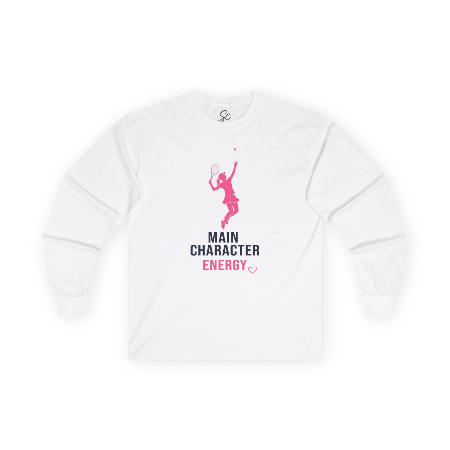 Main Character Energy - Tennis Long Sleeve