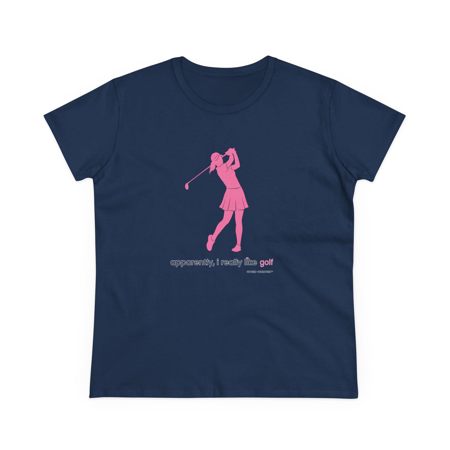 apparently, i really like golf (pink)