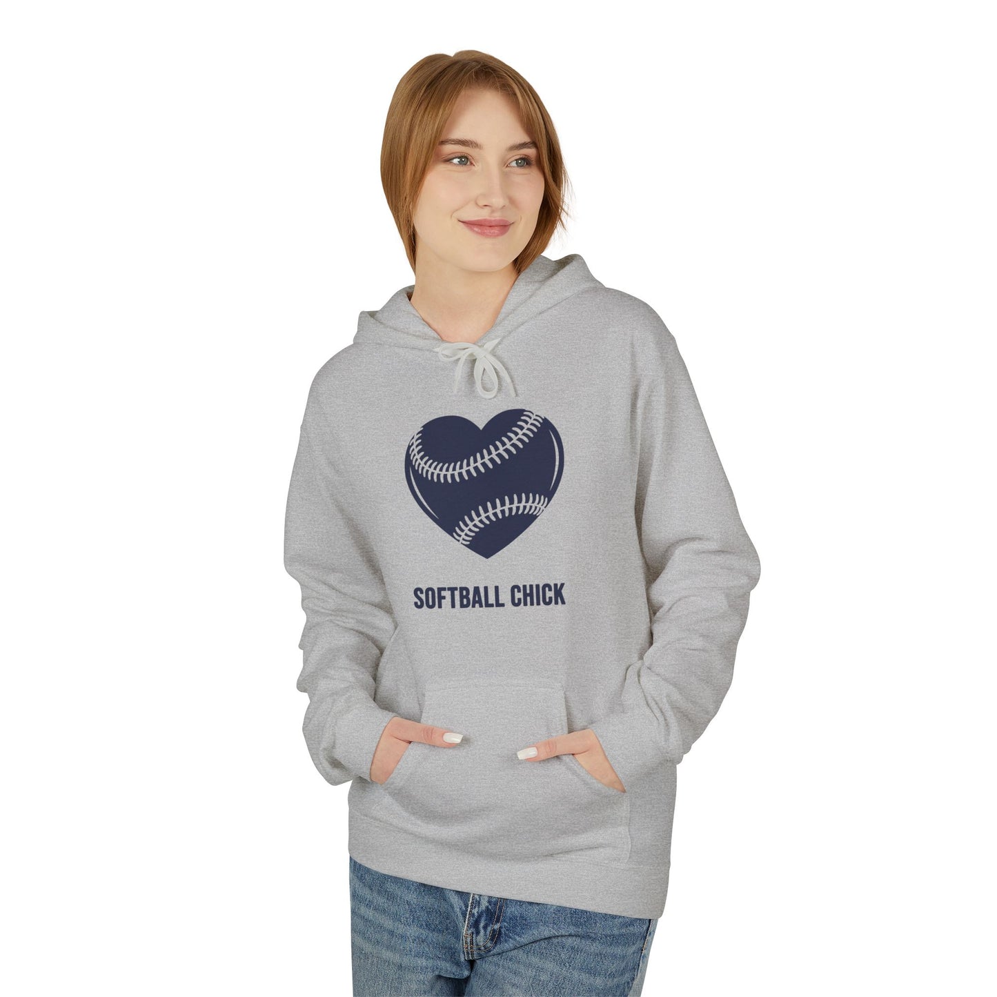 Love - Softball Hoodie