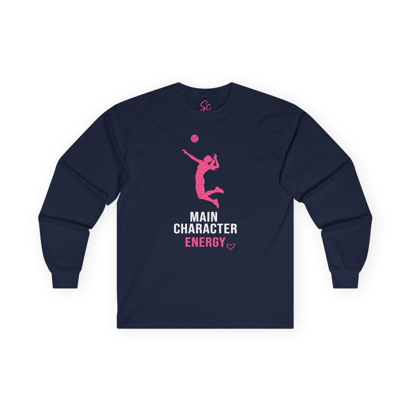Main Character Energy - Volleyball Long Sleeve