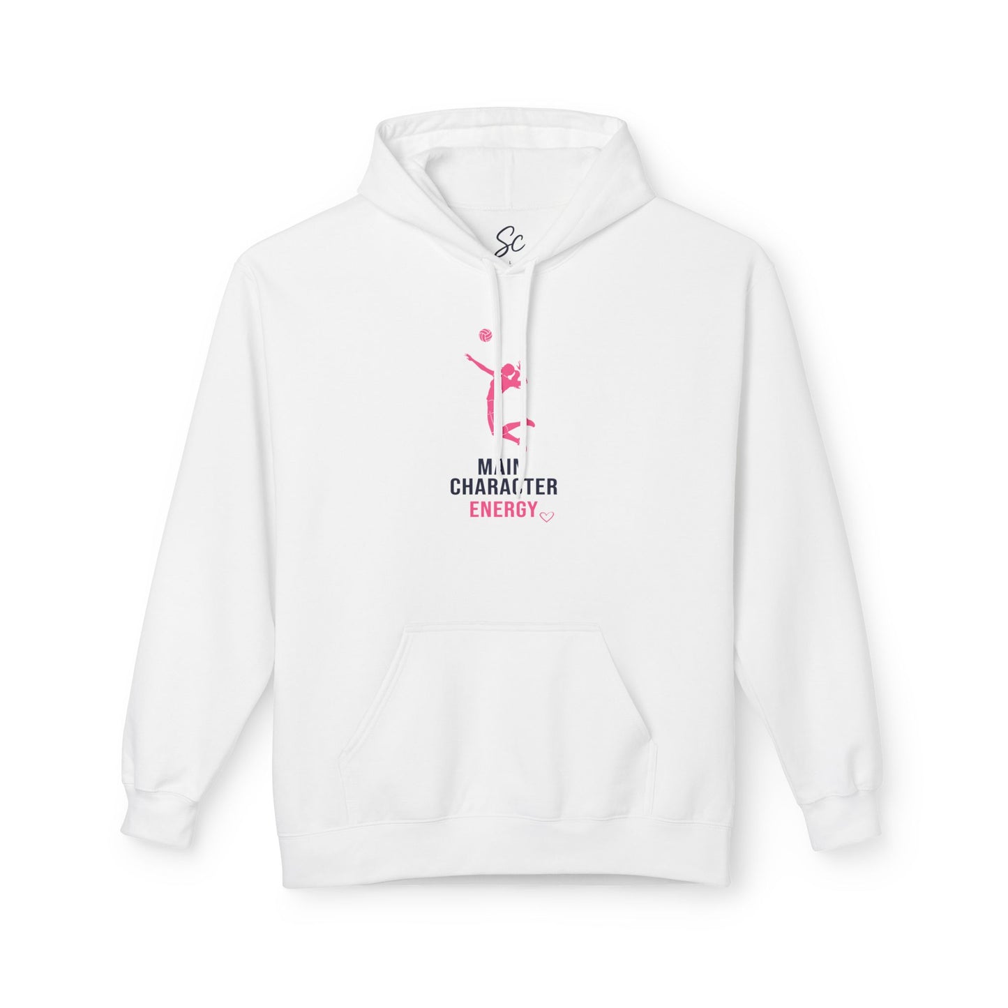 Main Character Energy - Volleyball Hoodie