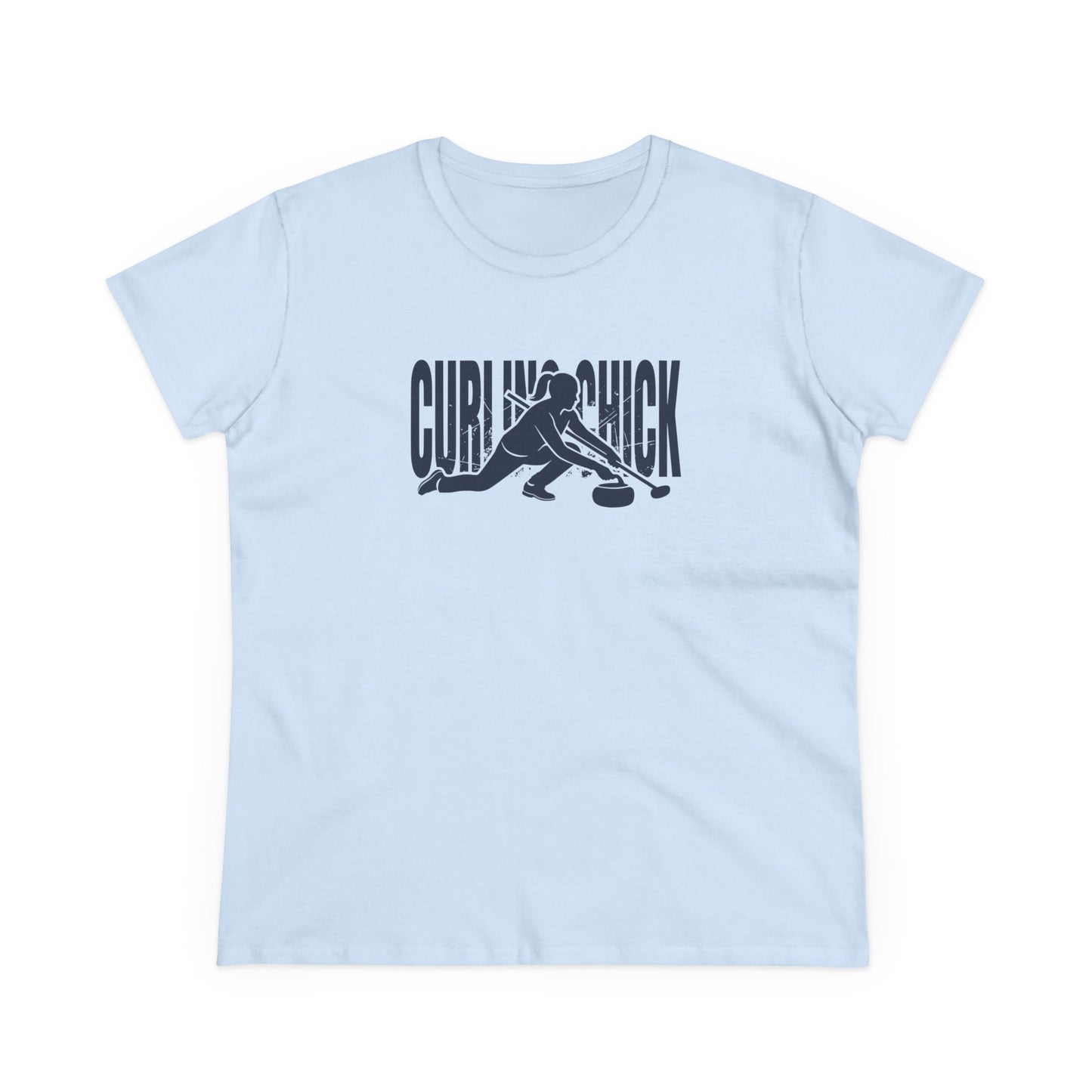 CURLING CHICK - Curling T