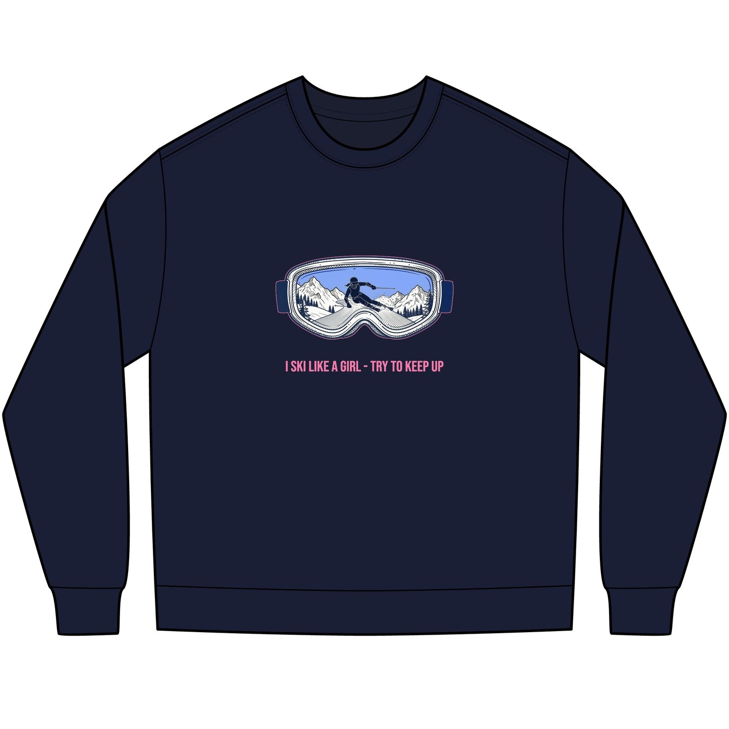 Ski Like a Girl - Ski long sleeve