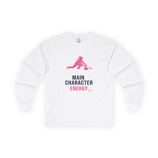 Main Character Energy - Curling Long Sleeve