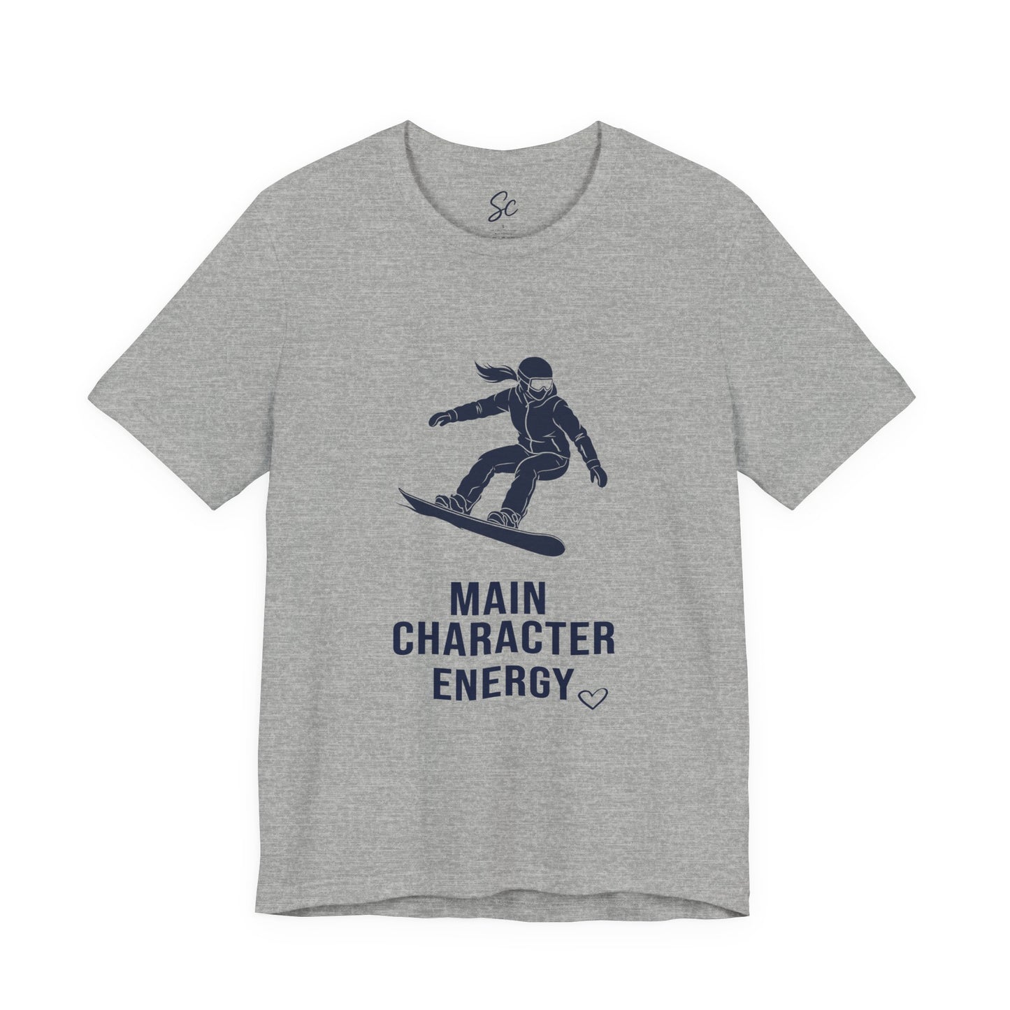 Main Character Energy - Snowboard T