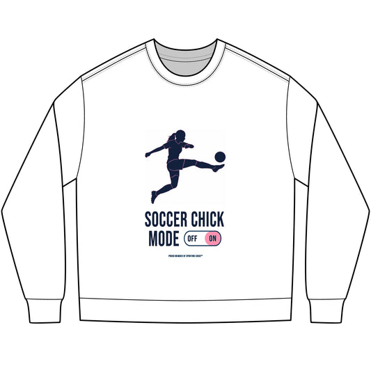 Soccer Chick Mode - long sleeve