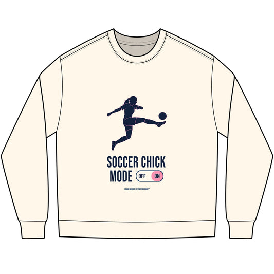 Soccer Chick Mode - long sleeve