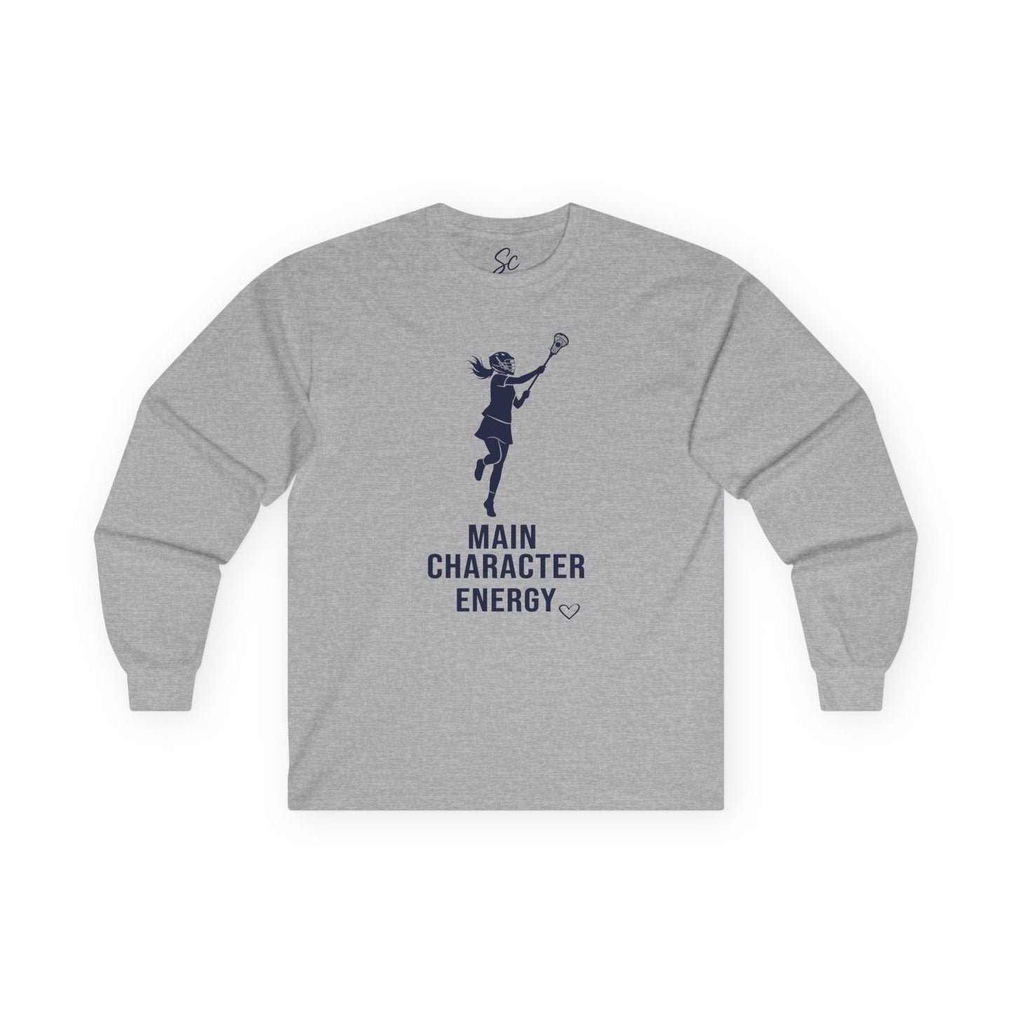 Main Character Energy - Lacrosse Long Sleeve