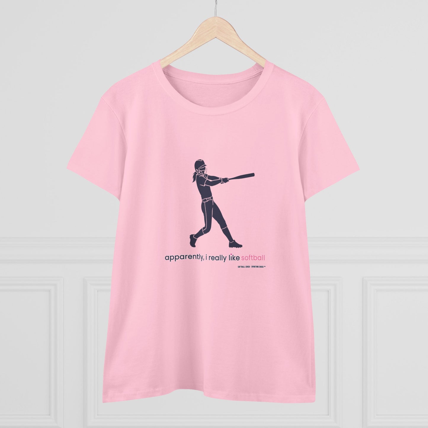 apparently, i really like softball (blue)