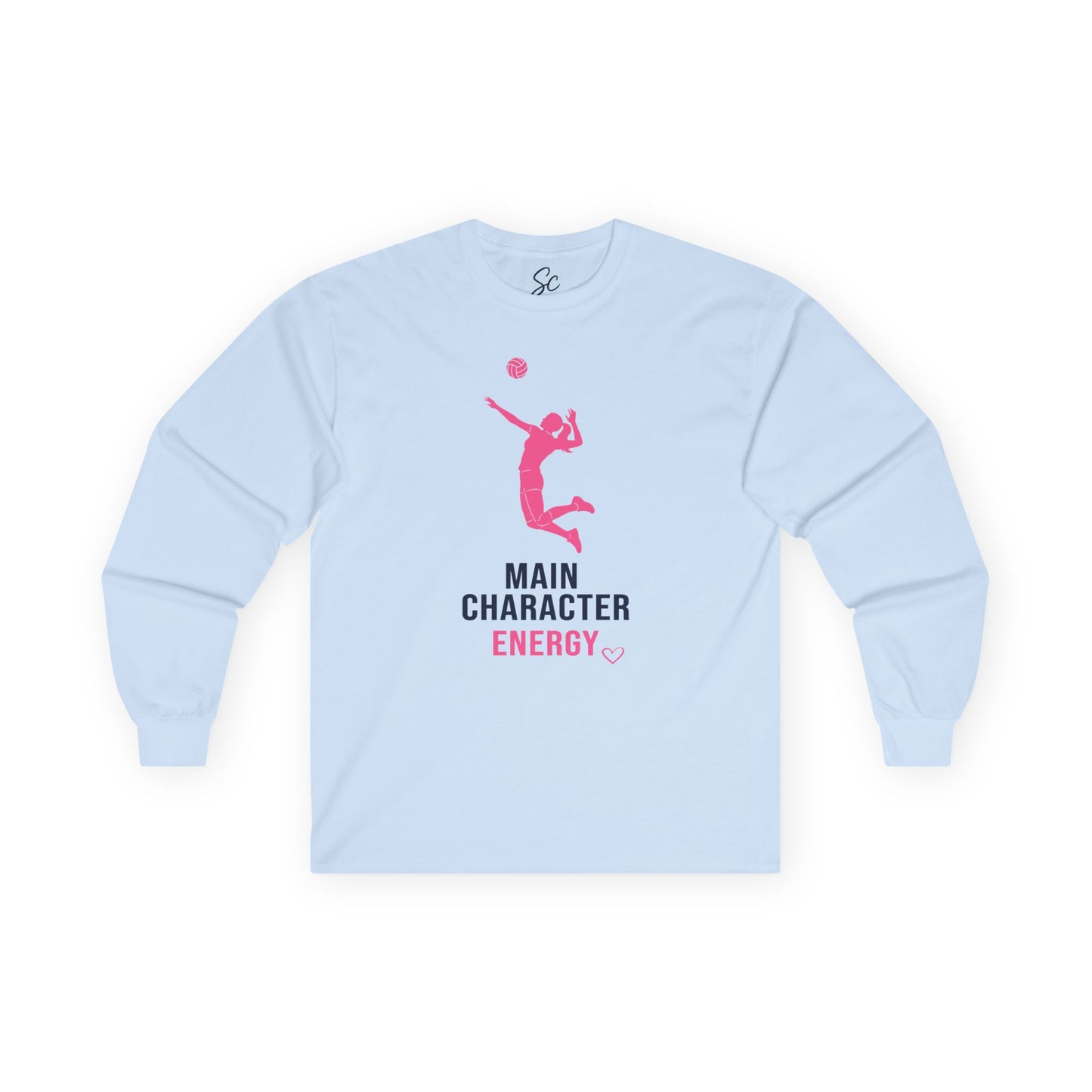 Main Character Energy - Volleyball Long Sleeve