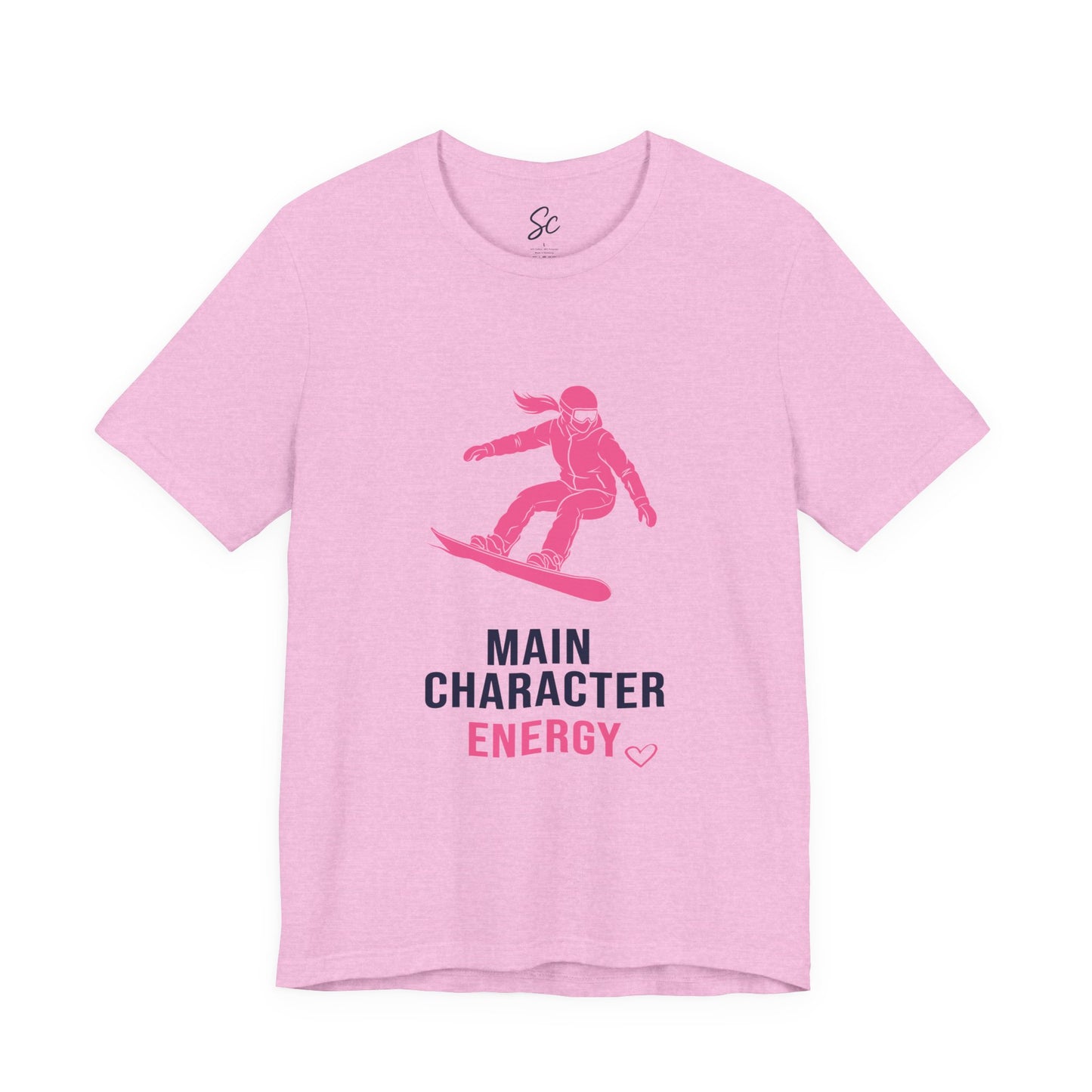 Main Character Energy - Snowboard T
