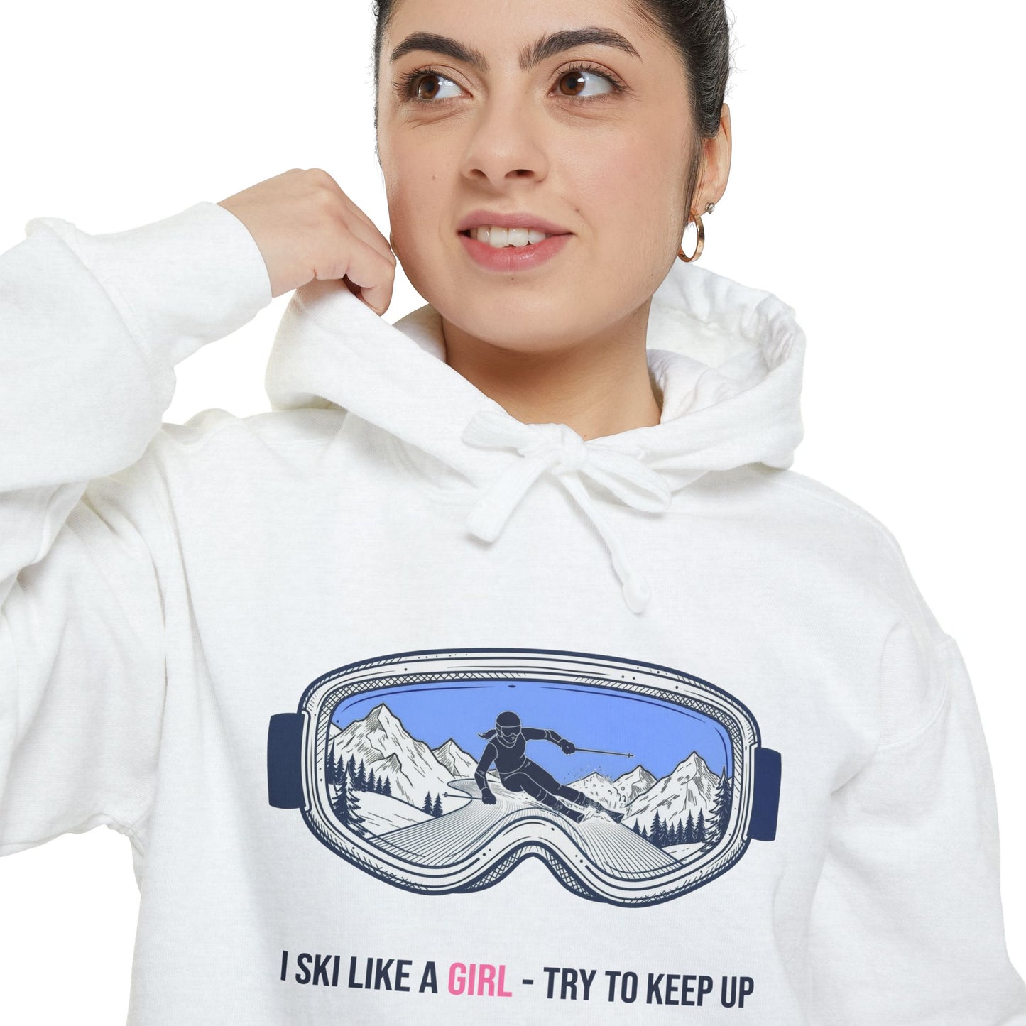 Ski Like a Girl - Ski Hoodie