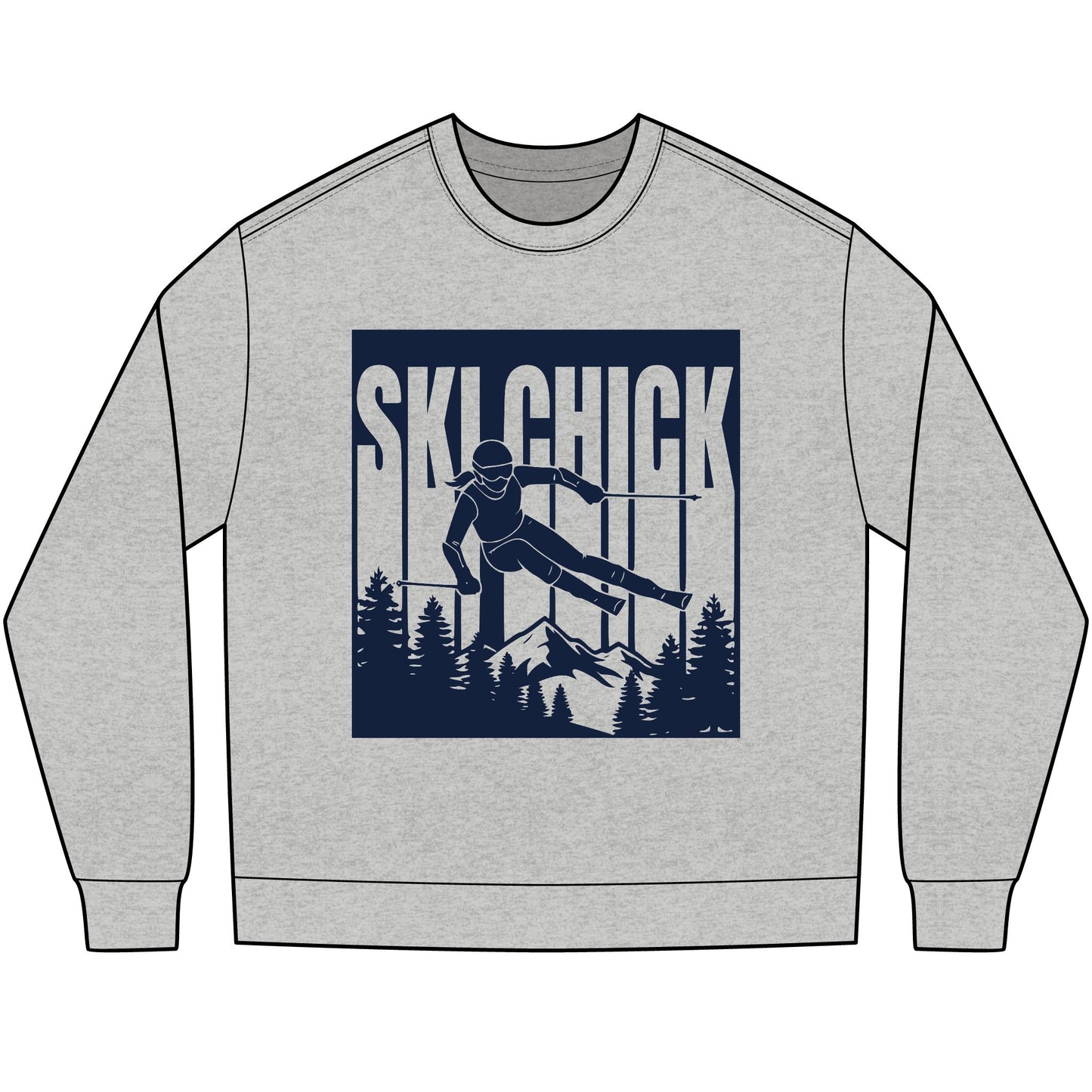 SKI CHICK FLY - Ski Long Sleeve