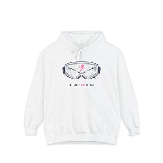 EAT. SLEEP. AIR. REPEAT. - SNOWBOARD HOODIE