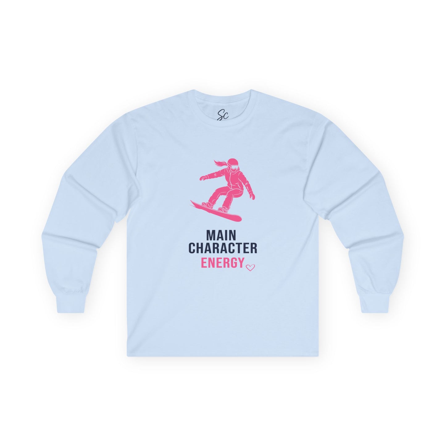 Main Character Energy - Snowboard Long Sleeve