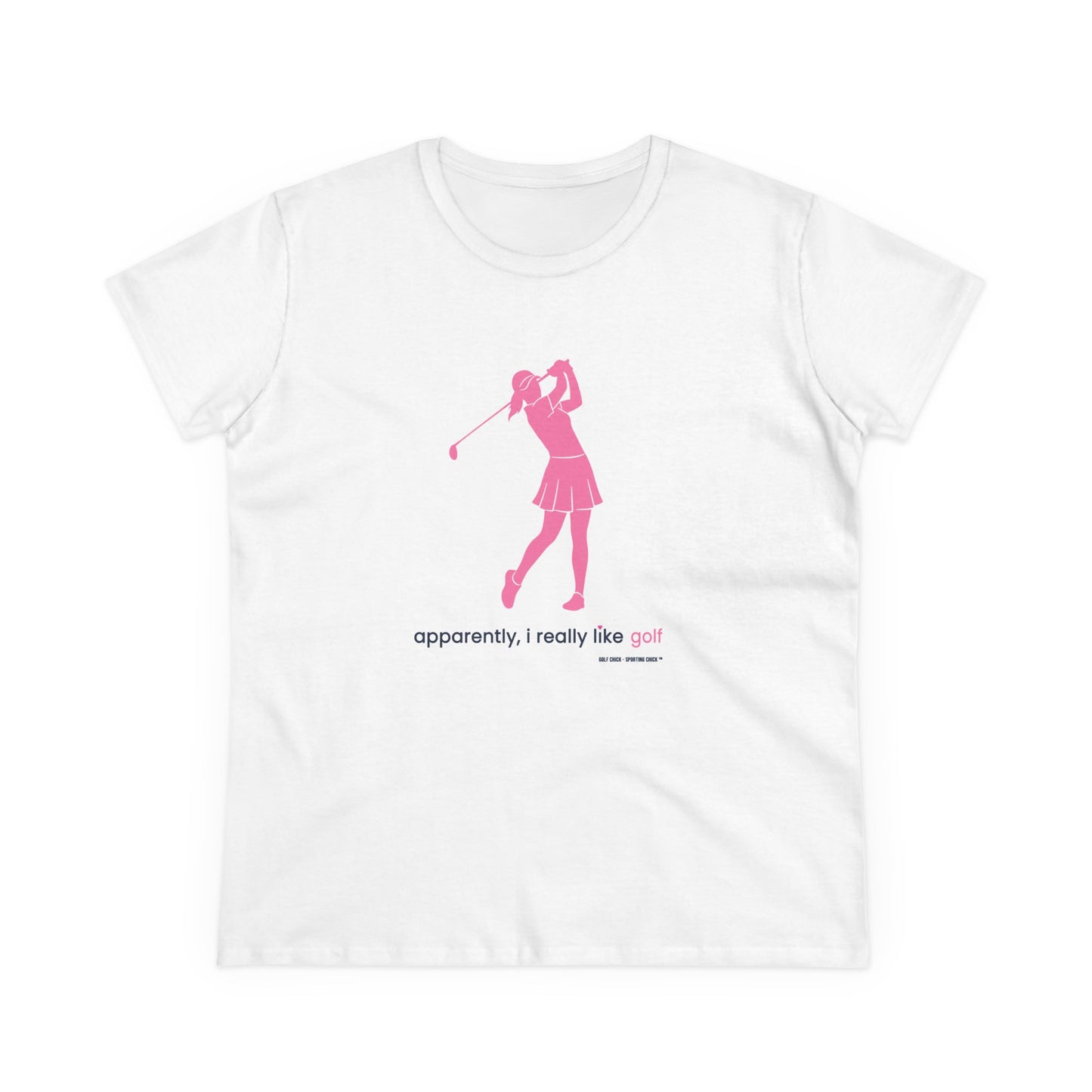 apparently, i really like golf (pink)