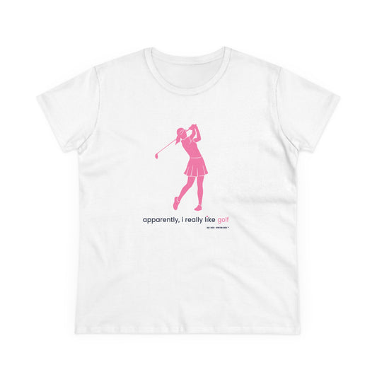 apparently, i really like golf (pink)