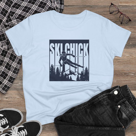 SKI CHICK FLY - Ski T
