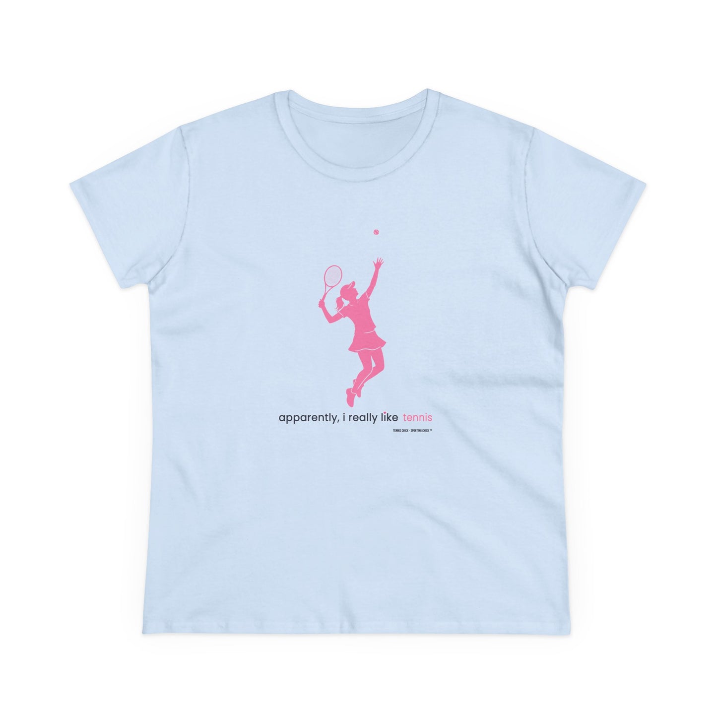 apparently, i really like tennis (pink)