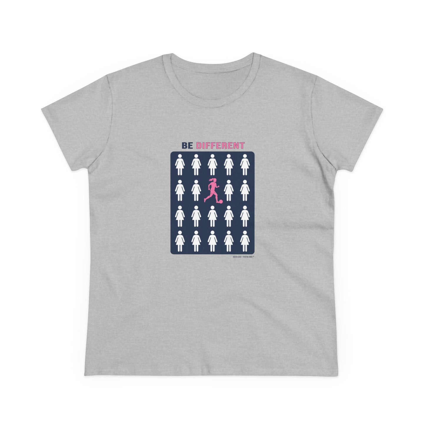 Be Different - Soccer Chick