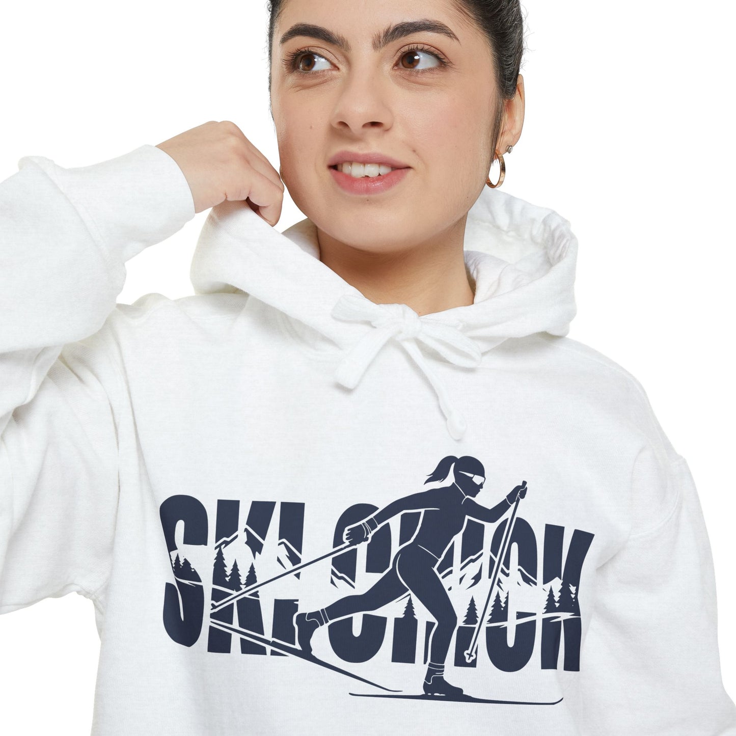 SKI CHICK - Cross Country Ski Hoodie