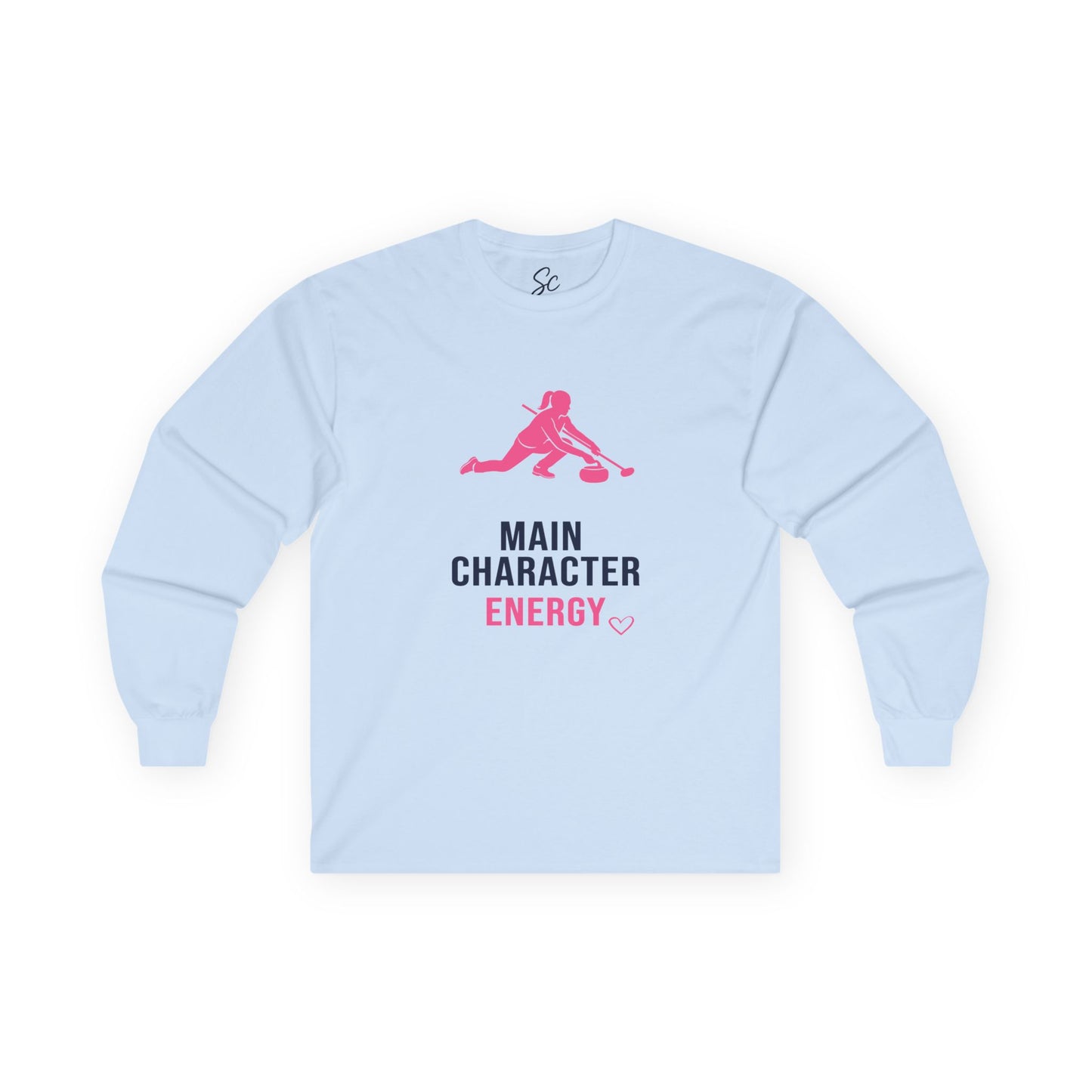 Main Character Energy - Curling Long Sleeve