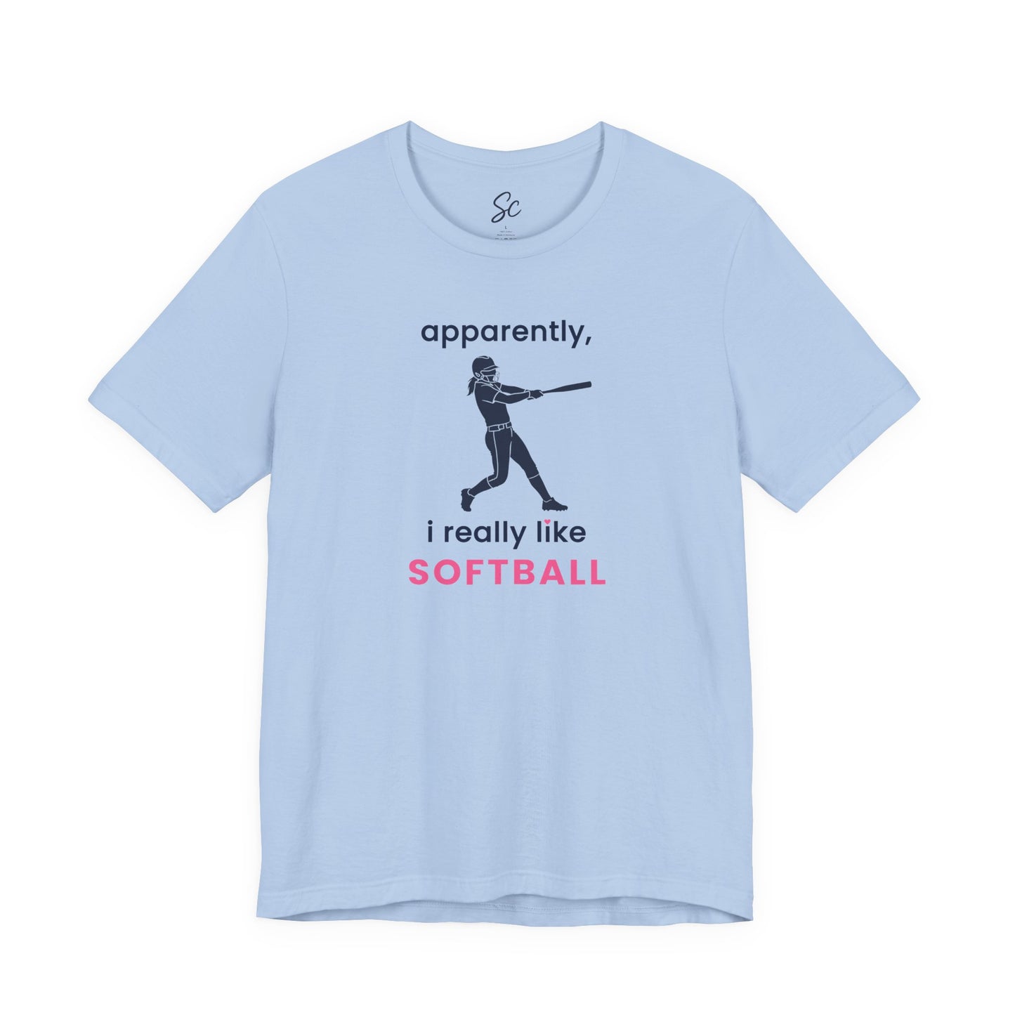 apparently, i really like softball - Softball T