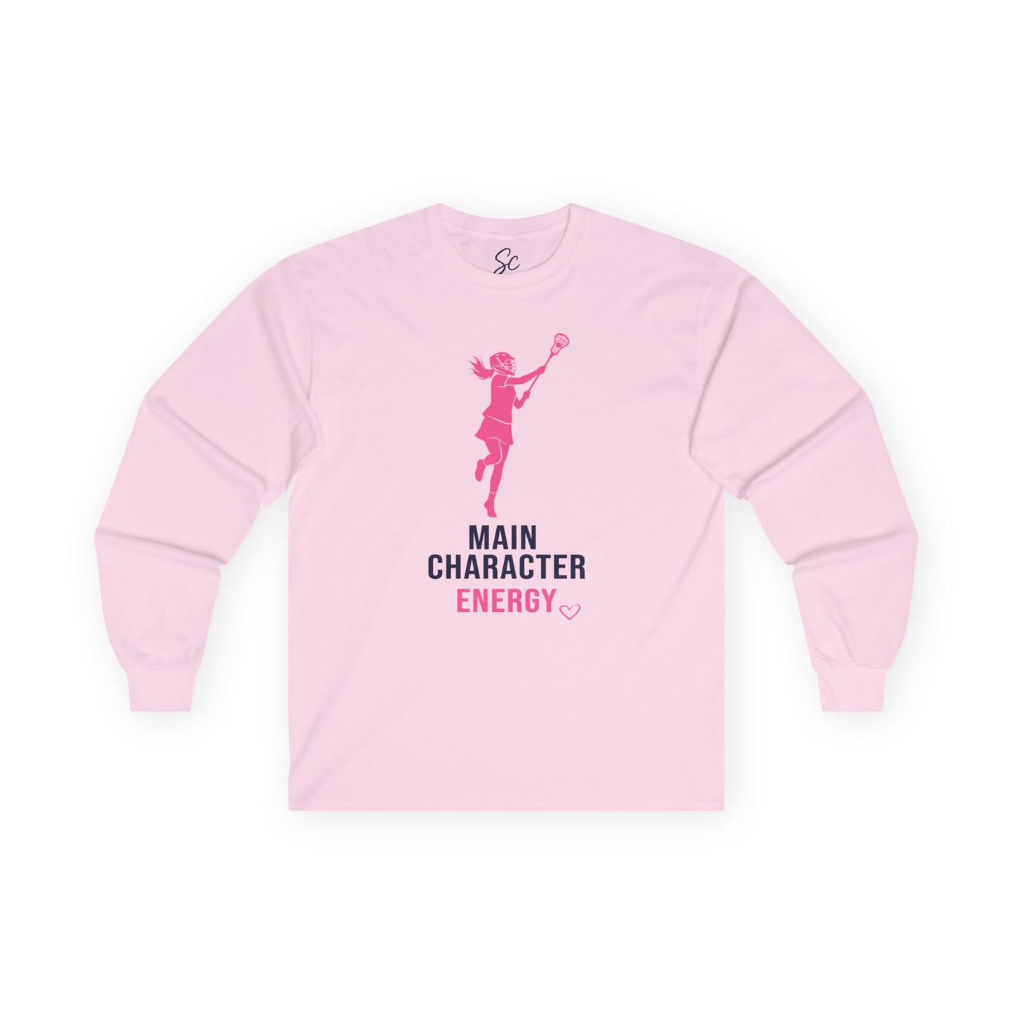 Main Character Energy - Lacrosse Long Sleeve