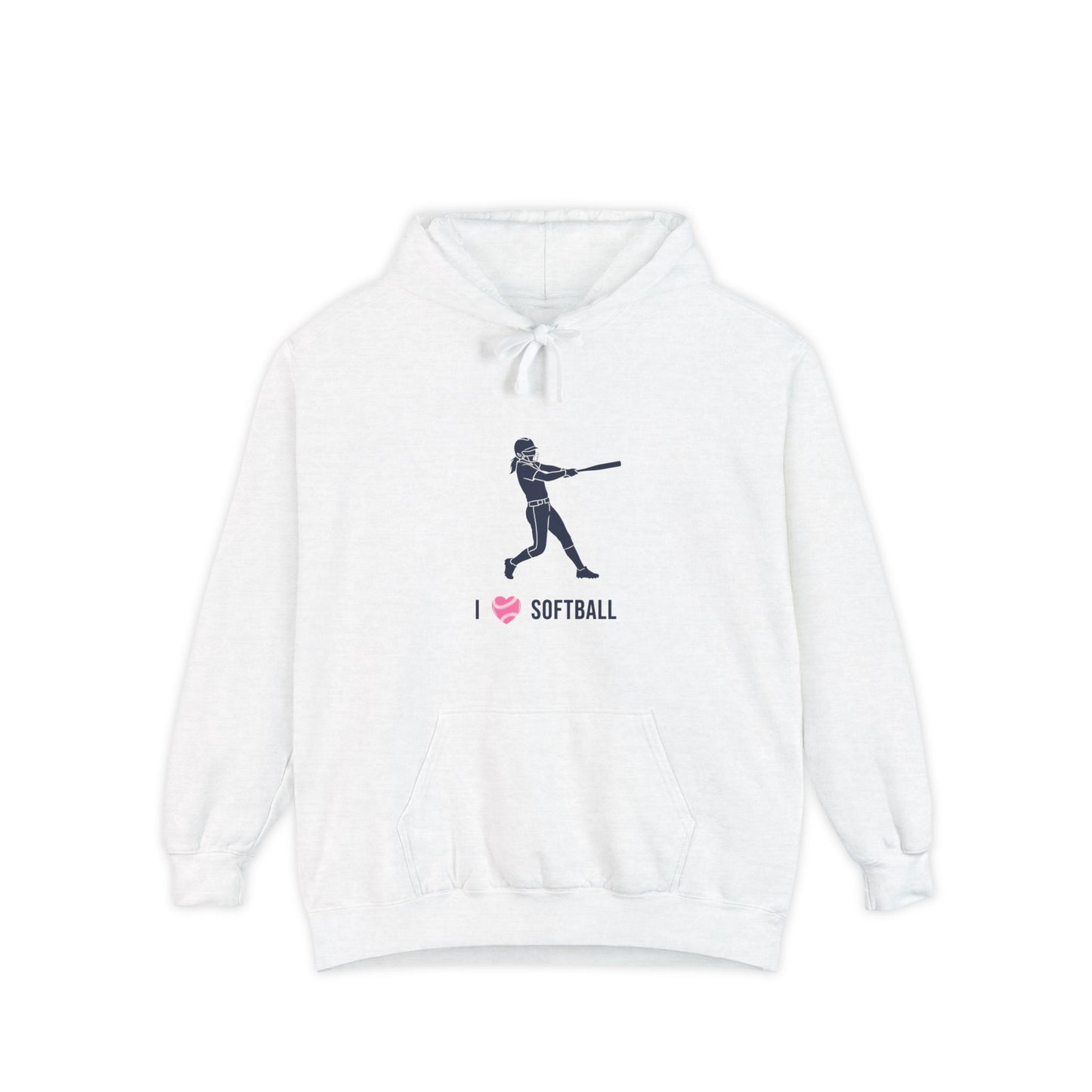 I heart Softball - hoodie