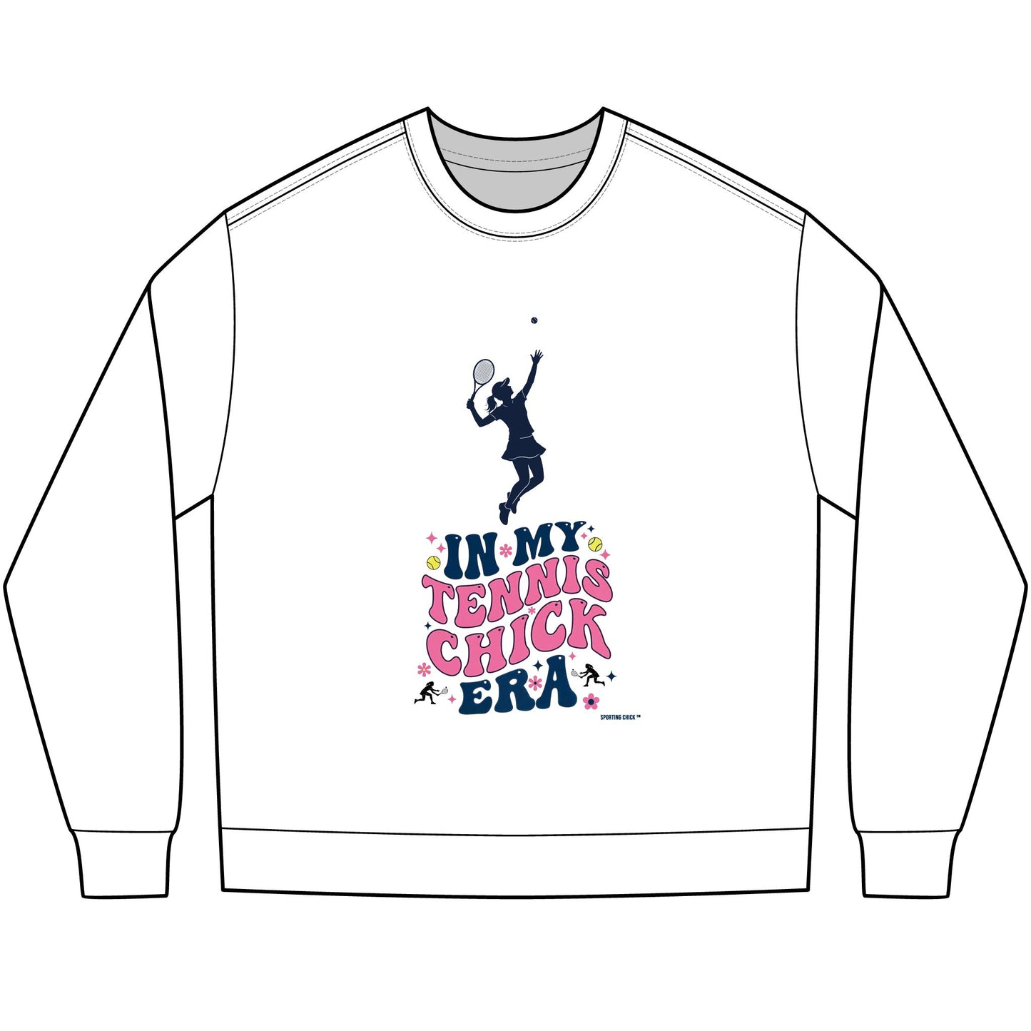 Tennis Chick Era - long sleeve