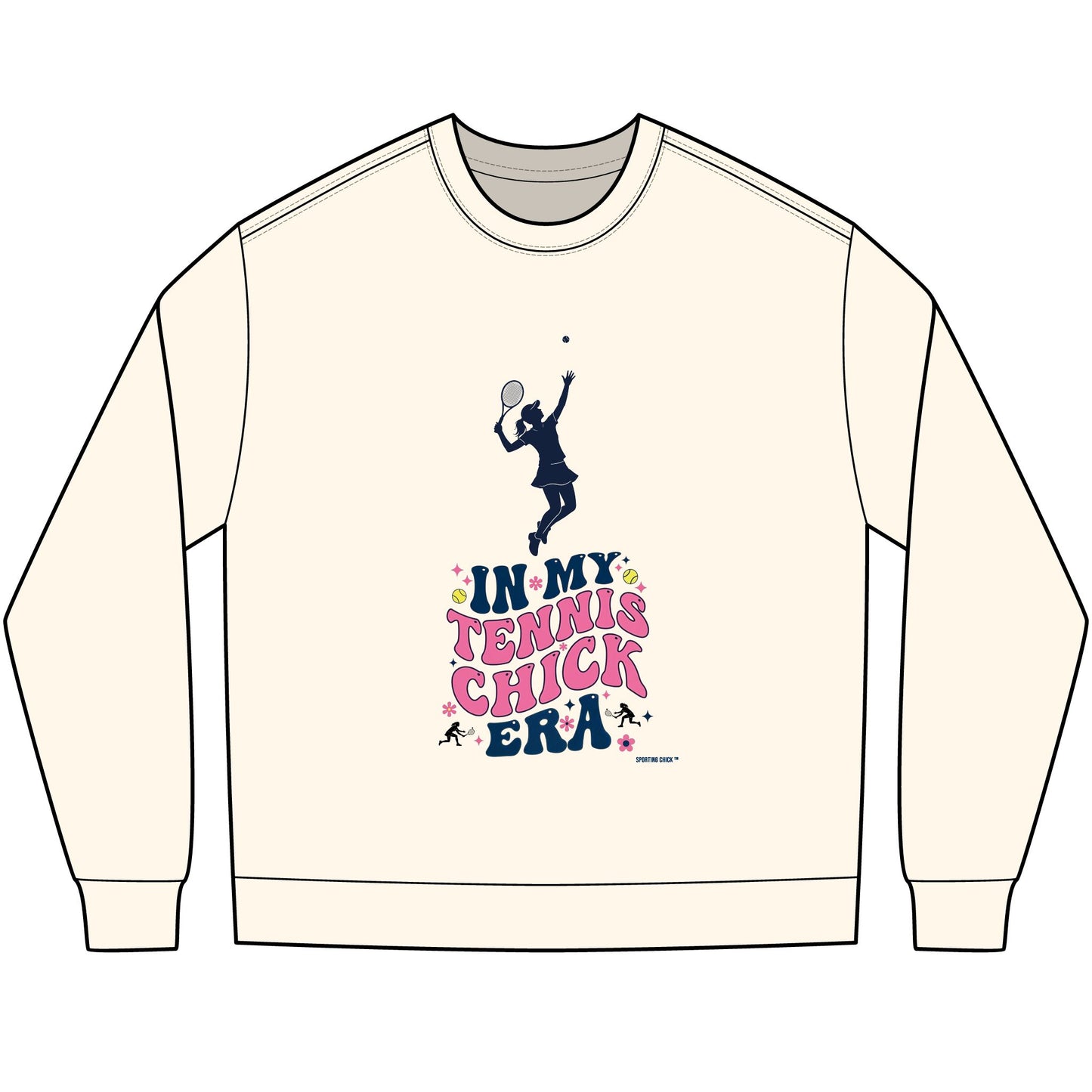 Tennis Chick Era - long sleeve