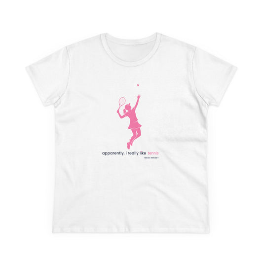 apparently, i really like tennis (pink)