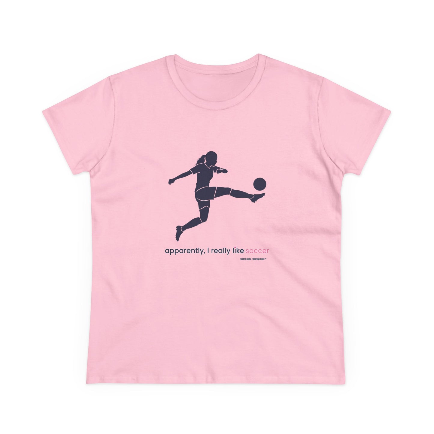 apparently, i really like soccer (blue)