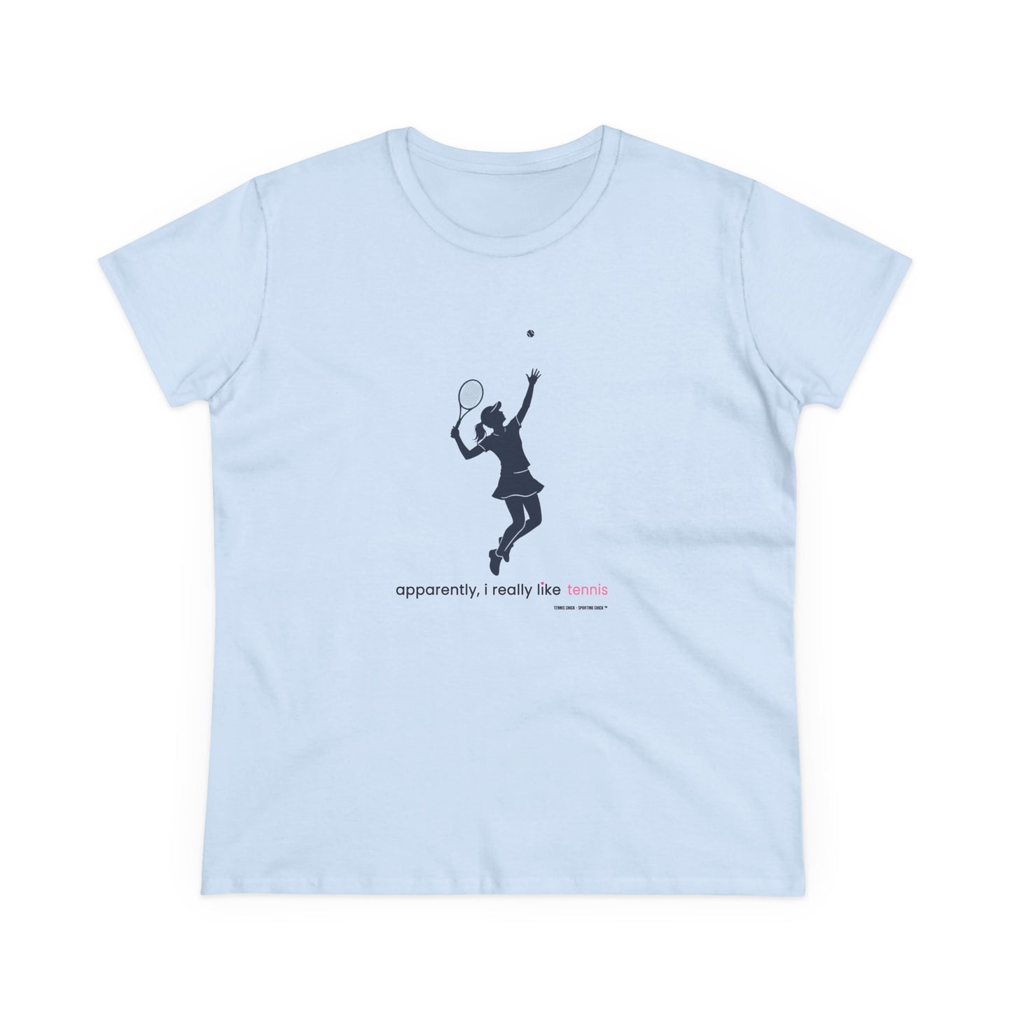 apparently, i really like tennis (blue)