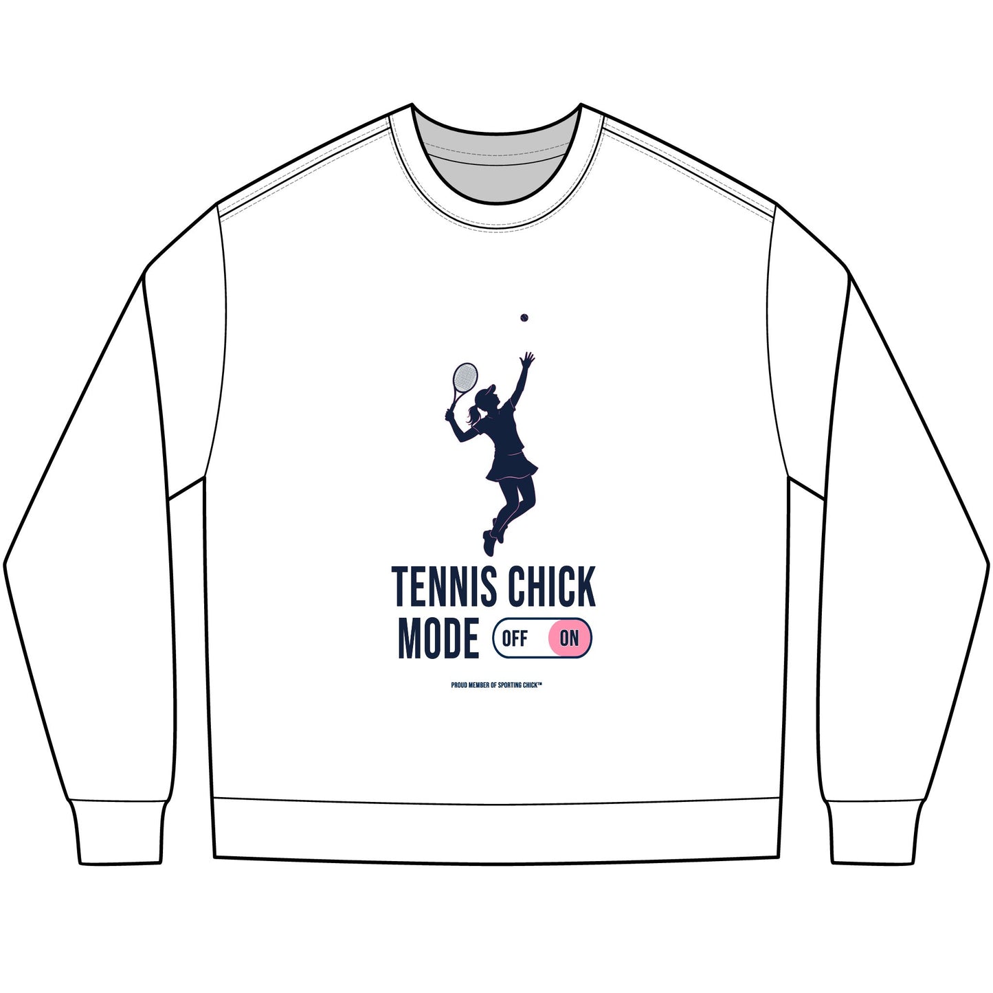 Tennis Chick Mode - long sleeve