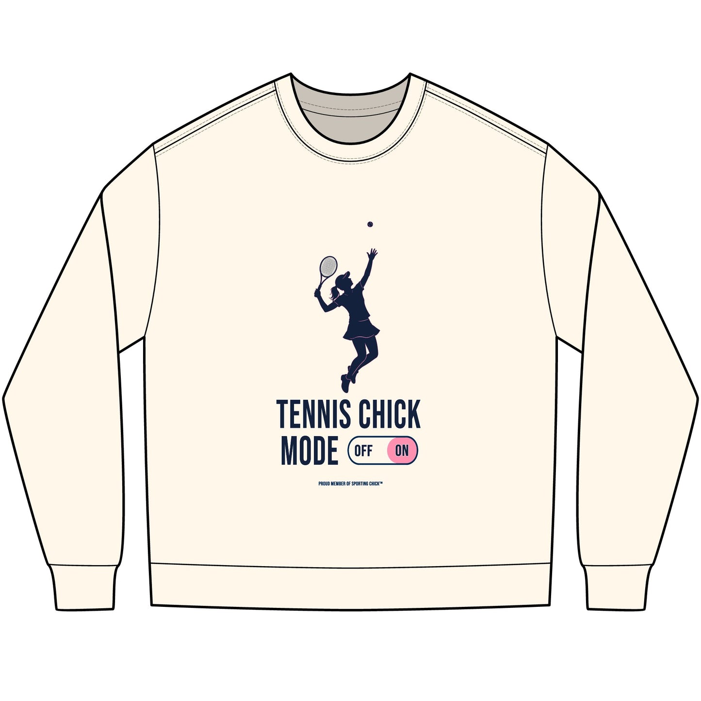 Tennis Chick Mode - long sleeve