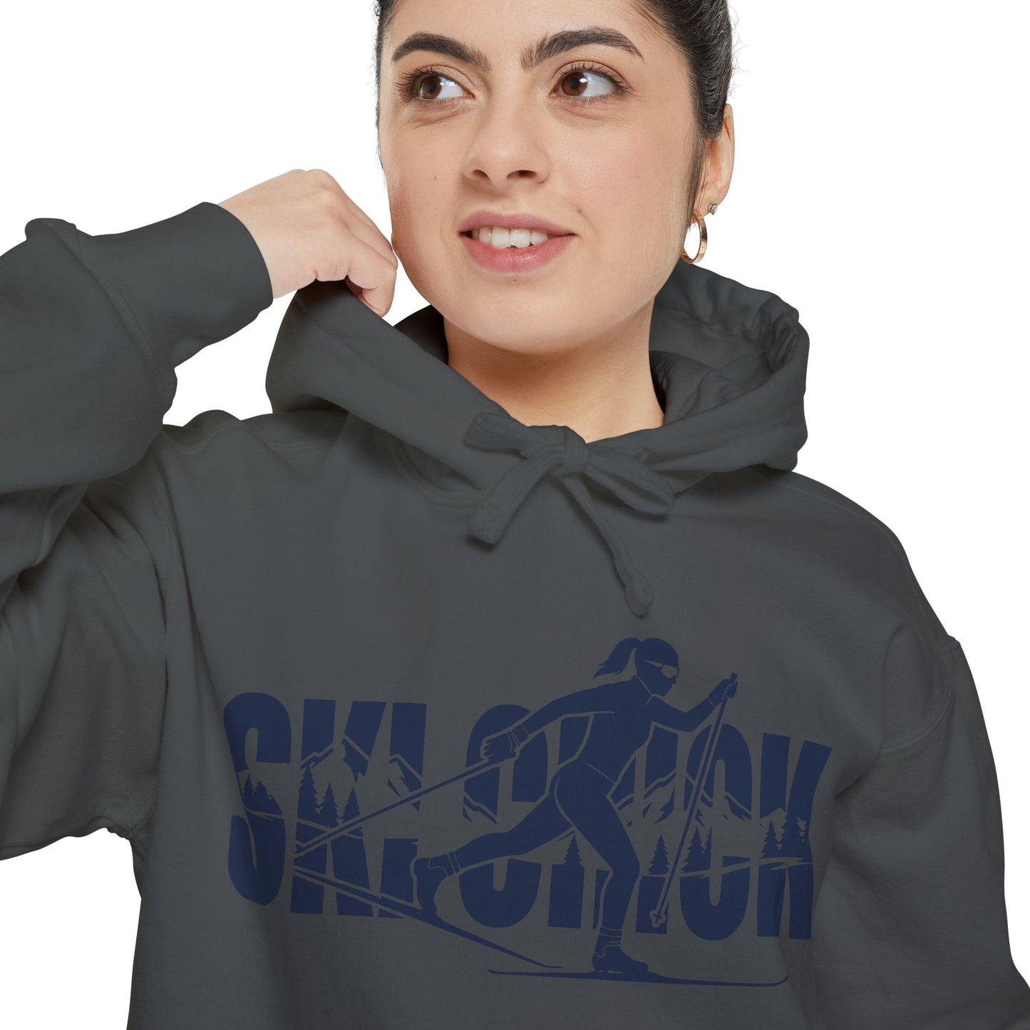 SKI CHICK - Cross Country Ski Hoodie