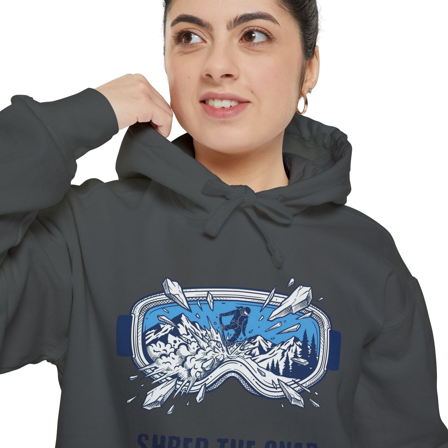 SHRED THE GNAR - Snowboard Hoodie