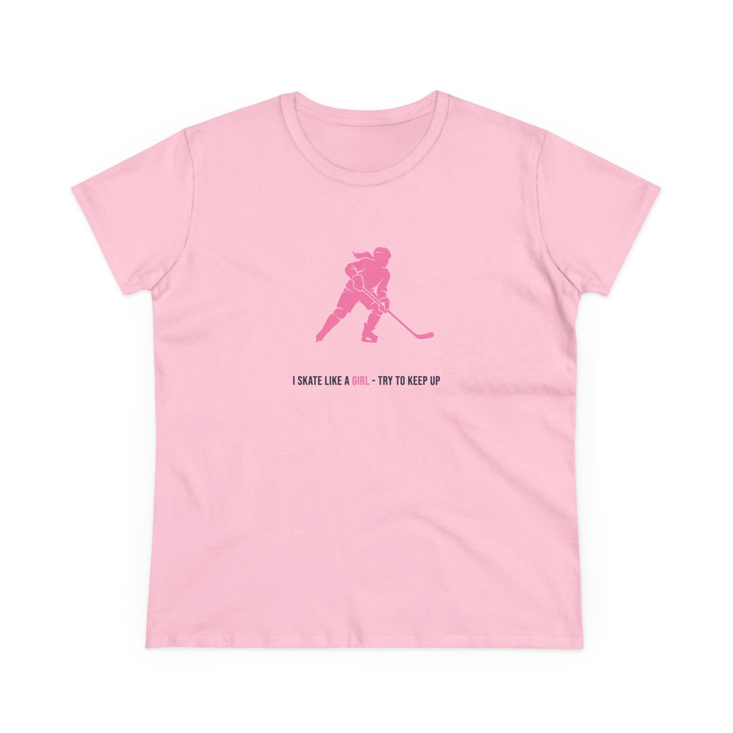 I skate like a girl - Hockey T shirt
