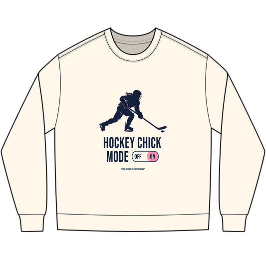 Hockey Chick Mode - long sleeve